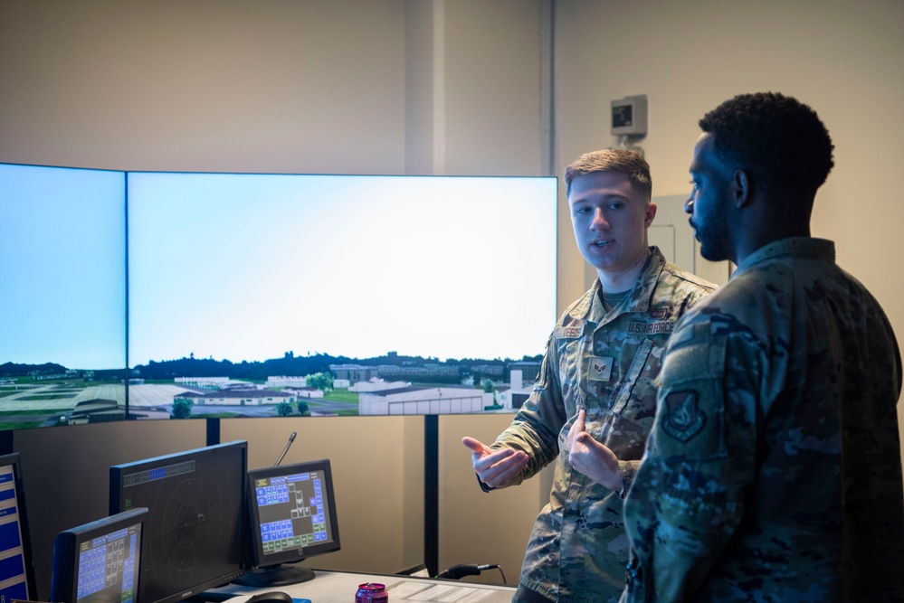7th AF annual award nominees tour Osan ATC