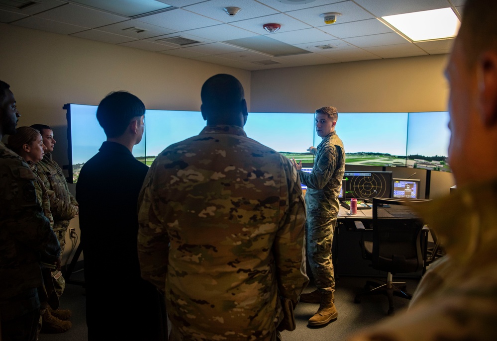 7th AF annual award nominees tour Osan ATC
