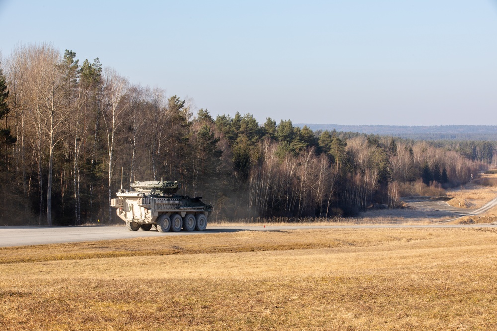 2nd Cavalry Regiment completes a gunnery qualification range