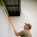 U.S. Air Force Tech. Sgt. Allen Hanley participates in the building of a school near Lop Buri, Thailand, during Joint Exercise Cobra Gold