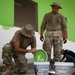 U.S. Air Force Airmen, of the 356th Expeditionary Prime Base Engineer Emergency Force Squadron, participates in the building of a school near Lop Buri, Thailand, during Joint Exercise Cobra Gold 25