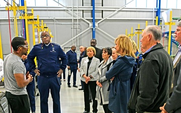 Air Force Sustainment Center Civic Leader Program tour