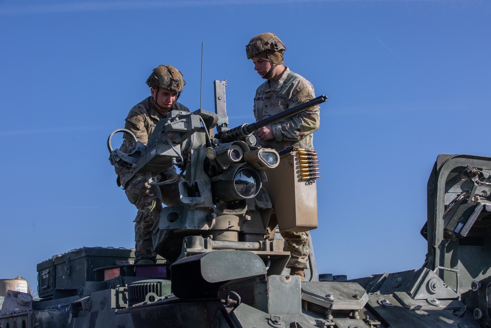 2nd Cavalry Regiment completes a gunnery qualification range