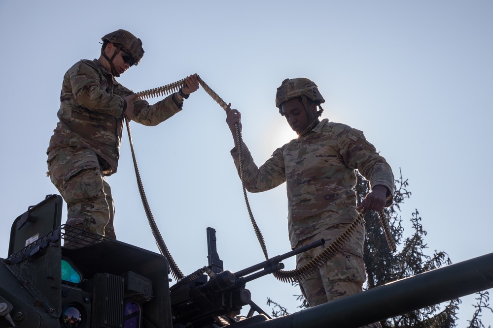 2nd Cavalry Regiment completes a gunnery qualification range