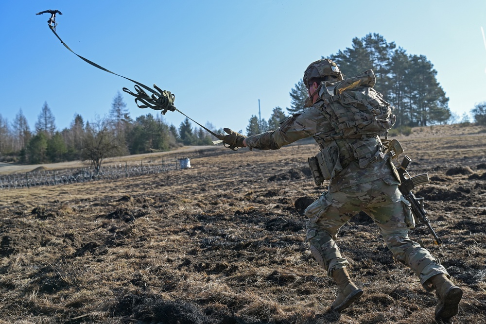 173rd Engineer Company, 173rd AB team blank fire iteration