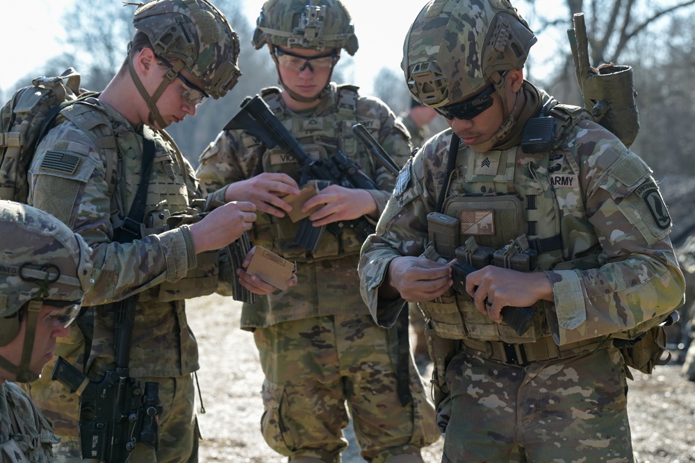 173rd Engineer Company, 173rd AB team blank fire iteration