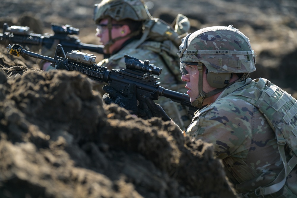 173rd Engineer Company, 173rd AB team blank fire iteration