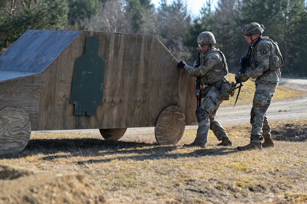 173rd Engineer Company, 173rd AB team blank fire iteration