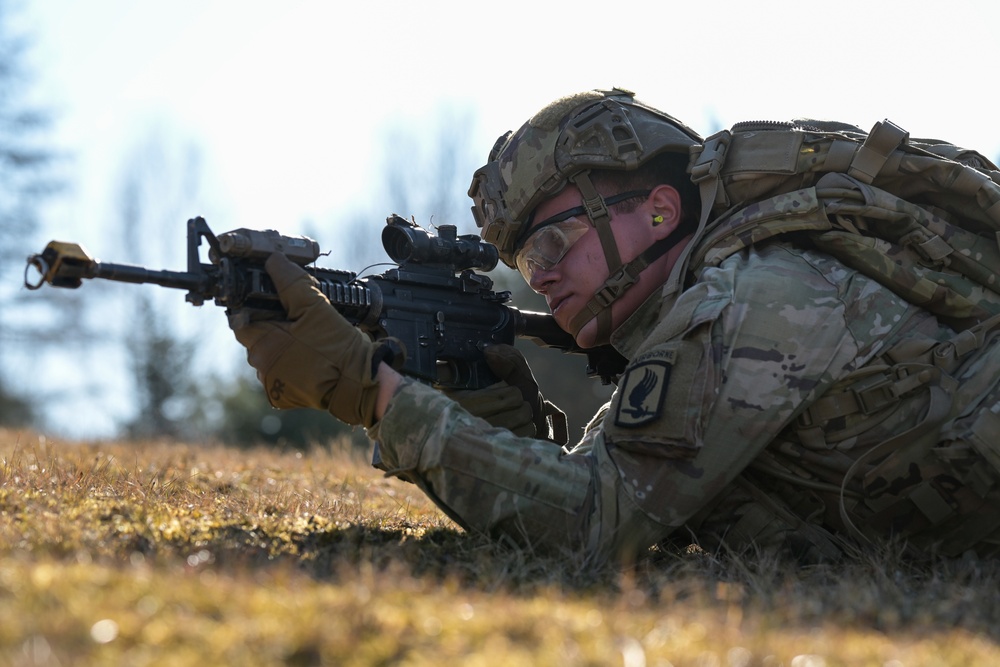 173rd Engineer Company, 173rd AB team blank fire iteration