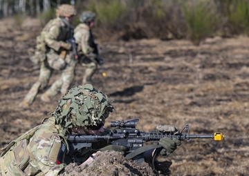 173rd Engineer Company, 173rd AB team blank fire iteration