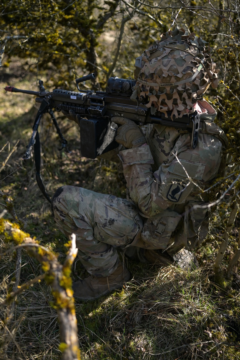 173rd Engineer Company, 173rd AB team blank fire iteration