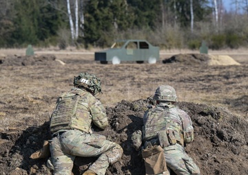 173rd Engineer Company, 173rd AB team blank fire iteration