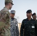 Cdr. Maj. Gen. Kosu and Maj. Gen. Surasee of the Thai Army Air Defense Division supervises the training landing zone with U.S. Army Officers