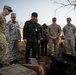 Cdr. Maj. Gen. Kosu and MG Surasee of the Thai Army Air Defense Division supervise the training landing zone with U.S. Army Officers