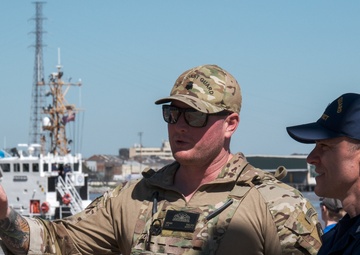 US Coast Guard Deployable Specialized Forces Secure Mardi Gras