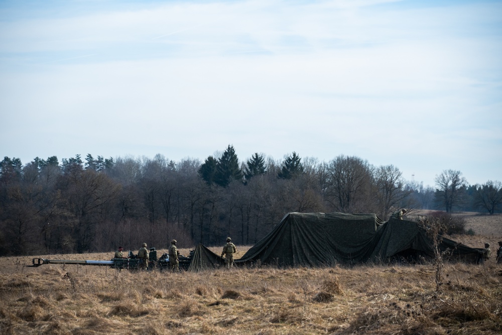 U.S. Army platoons certify in fire support and field artillery