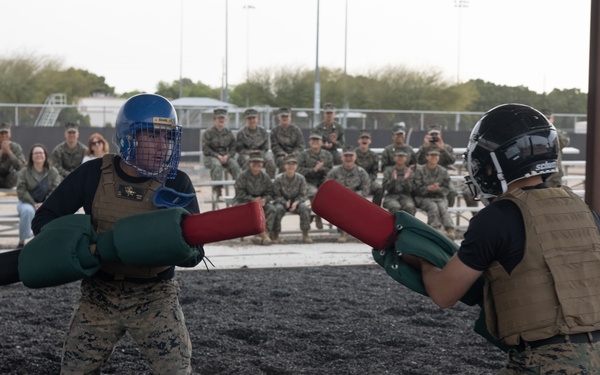 Marine Junior ROTC visit