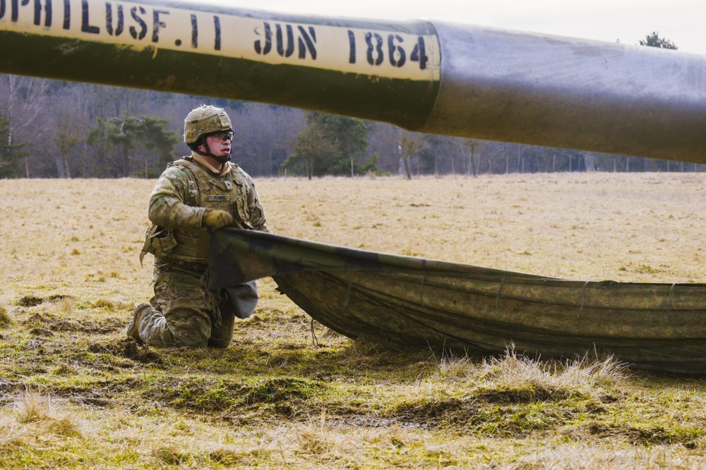 U.S. Army platoons certify in fire support and field artillery