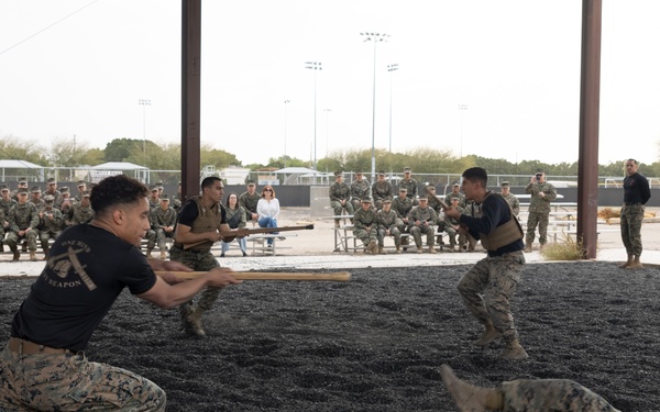 Marine Junior ROTC visit
