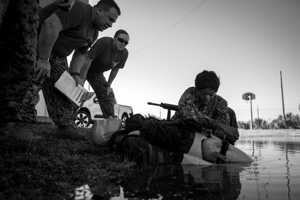 Joint force medics exercise wartime scenarios during Operation Blue Horizon
