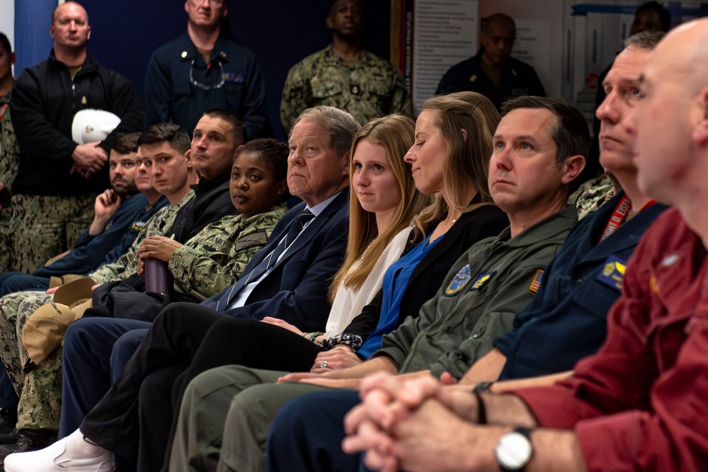 Ike holds assumption of command