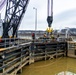 Pittsburgh District begins dismantling lock chambers from historic facility on Monongahela River