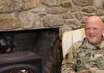 ‘We can’t protect if we don’t connect:’ Command Sgt. Maj. Hilton shares his past suicidal ideations