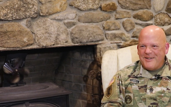 ‘We can’t protect if we don’t connect:’ Command Sgt. Maj. Hilton shares his past suicidal ideations