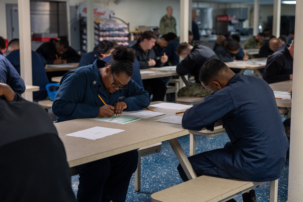 Petty Officer First Class Navy Wide Advancement Exam