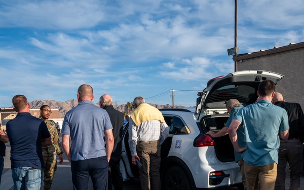 99th LRS hosts February honorary commander rejoin at Nellis AFB