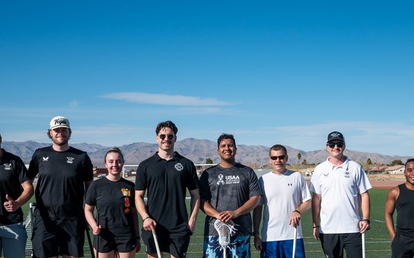 Las Vegas Desert Dogs visit Nellis AFB