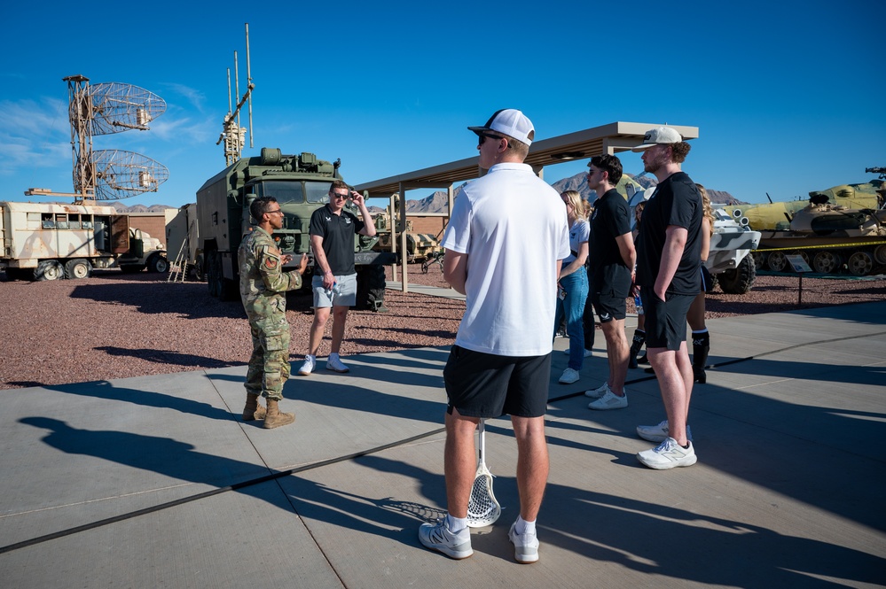 Las Vegas Desert Dogs visit Nellis AFB