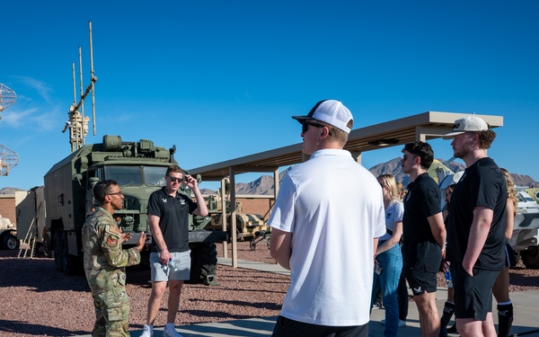 Las Vegas Desert Dogs visit Nellis AFB