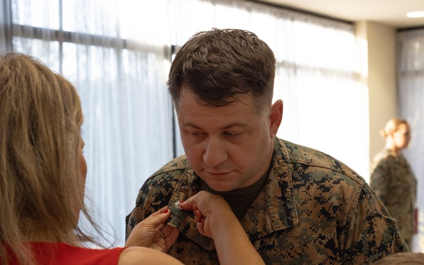 Lt. Col. Mark Mehrer Promotion