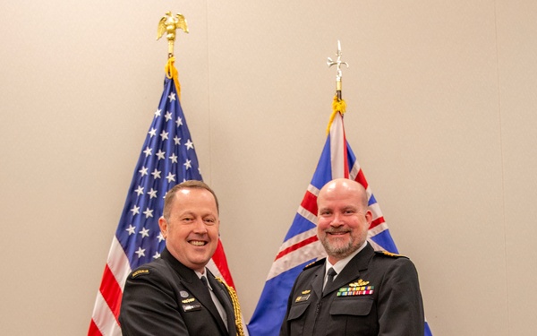 Royal Australian Navy Commodore David Frost, Naval Attaché to Washington, visited the Navy Warfare Development Center