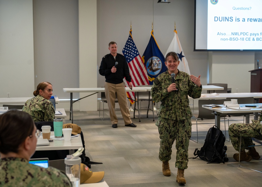 Navy Medicine Hosts MSC Specialty Leader Business Meeting