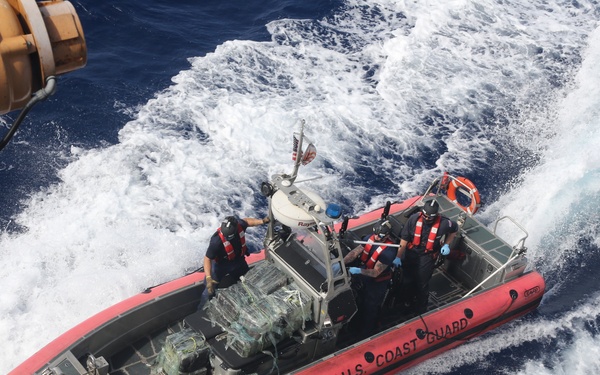 Coast Guard offloads over $141 million in illicit drugs interdicted in Caribbean Sea