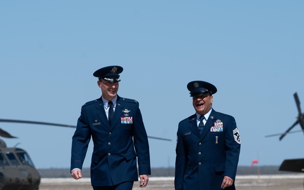 VPOTUS, SECDEF, DNI arrive at Laughlin to begin visit to America’s southern border