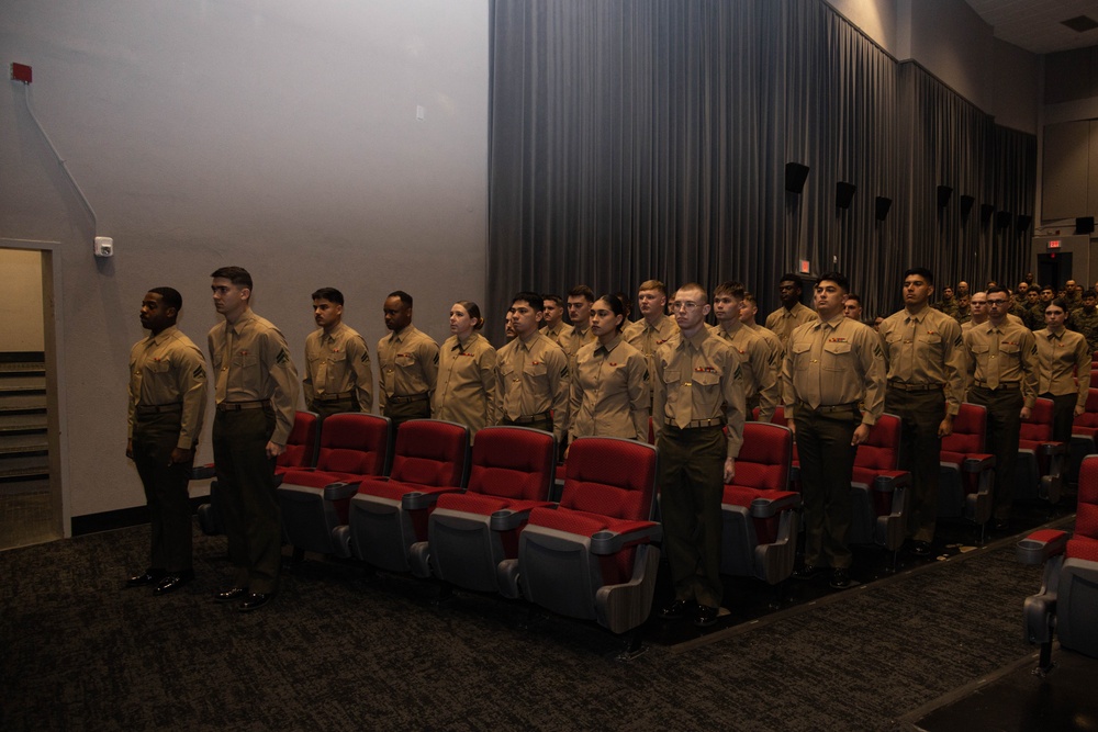 Corporals Course 2-25 Graduation