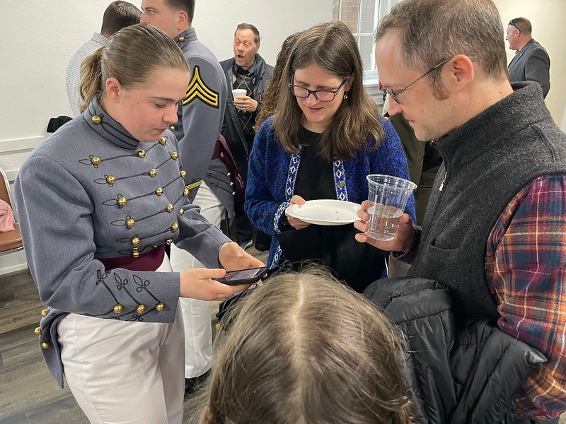 Cadet Choir joins Fort Meade Sunday Service