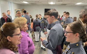 Cadet Choir joins Fort Meade Sunday Service