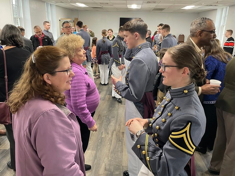 Cadet Choir joins Fort Meade Sunday Service