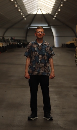 Displaced Soldier Aids Relief