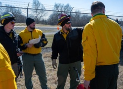 Where Flight Took Off, Fire Now Soars: Huffman Prairie's Prescribed Burn [Image 3 of 13]
