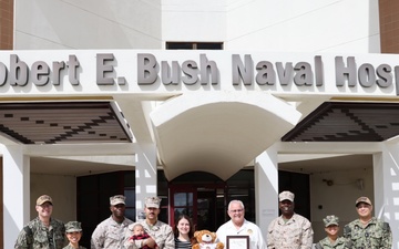 California Assemblyman honors first baby of 2025 at Naval Hospital Twentynine Palms