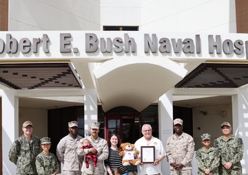 California Assemblyman honors first baby of 2025 at Naval Hospital Twentynine Palms