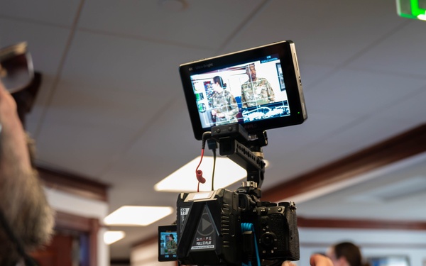 20TH Air Force Command Visits the 90th Missile Wing.