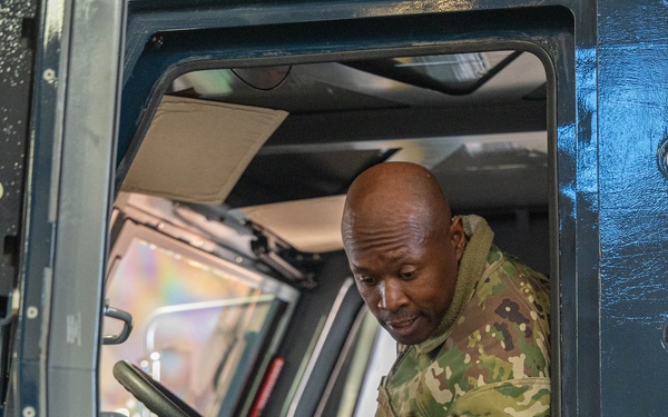 20TH Air Force Command Visits the 90th Missile Wing.