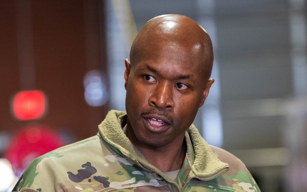 20TH Air Force Command Visits the 90th Missile Wing.