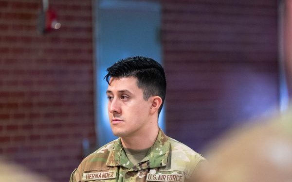 20TH Air Force Command Visits the 90th Missile Wing.